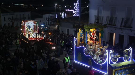 Vista de la Cabalgata de Reyes del año pasado 