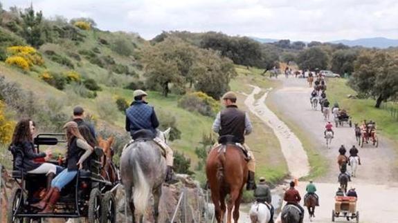 Durante el camino hacia la pradera en ediciones pasadas HOY MONESTERIO