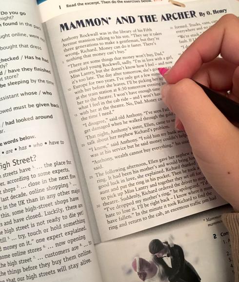 Estudiando inglés 
