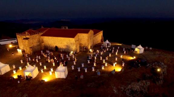 Panorámica de la cena el pasado año 