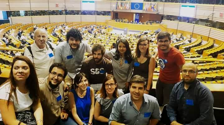 Con el equipo de IU Exterior 