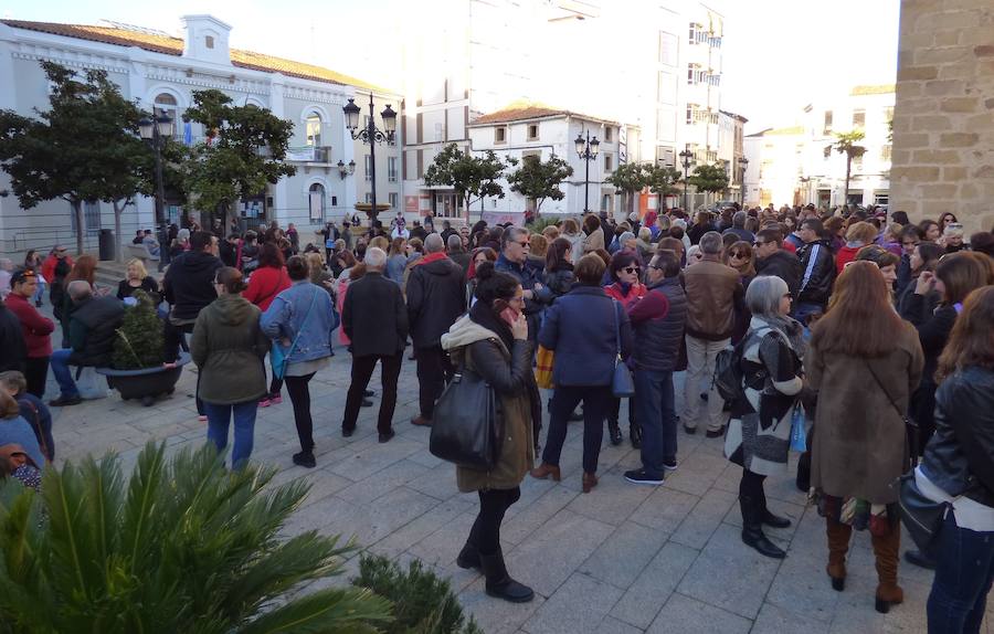 Concentación en la plaza de España 