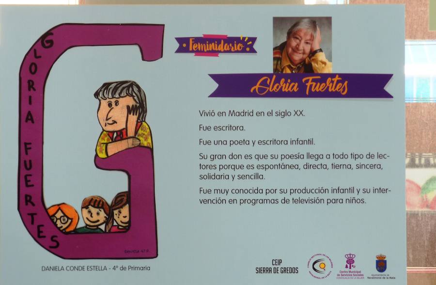 Gloria Fuertes, una de las mujeres seleccionadas 