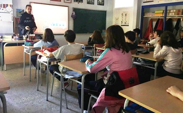 Campaña de la Policía Local para escolares 