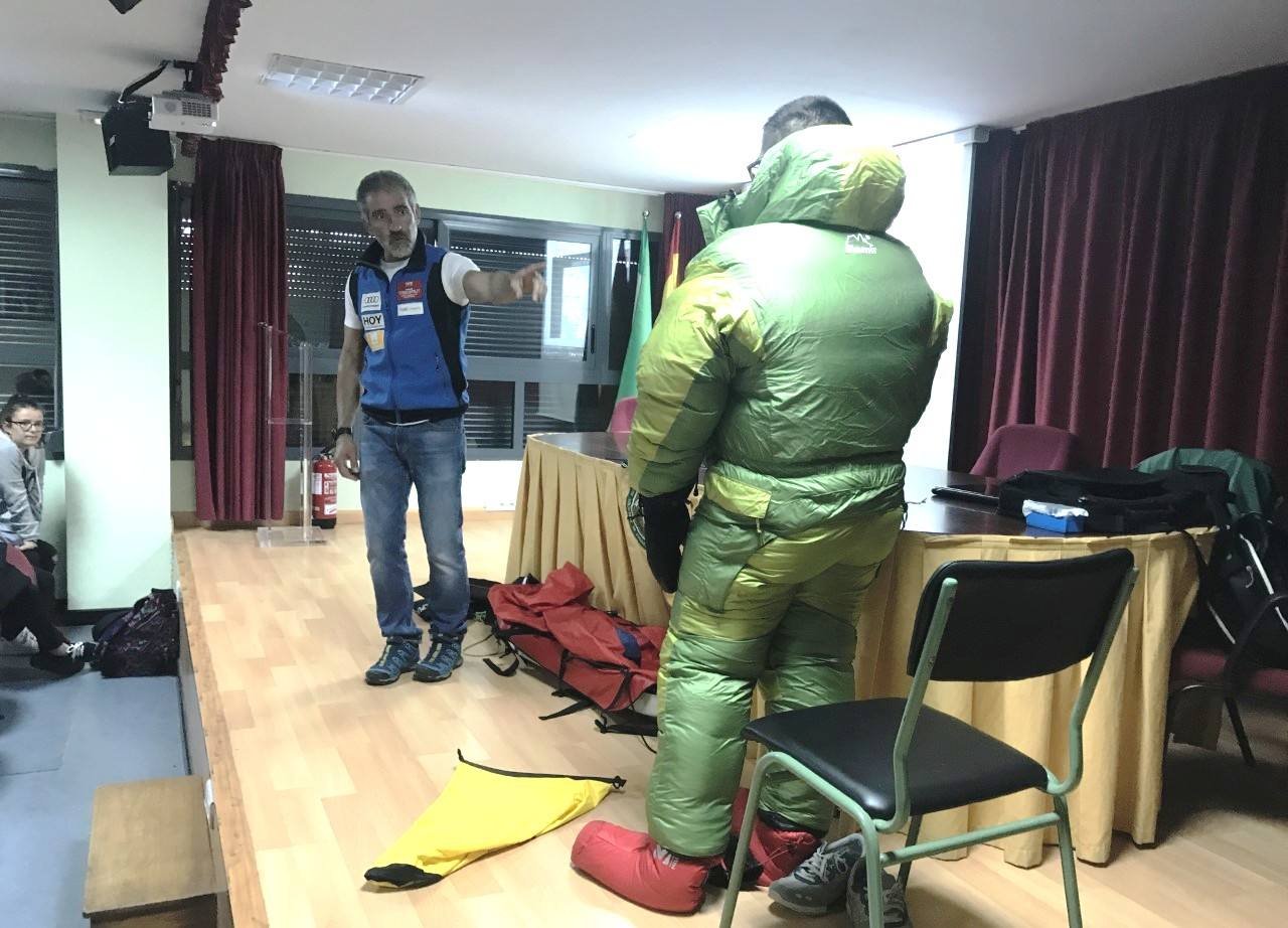 Charla de José Antonio Trejo en el instituto Zurbarán 