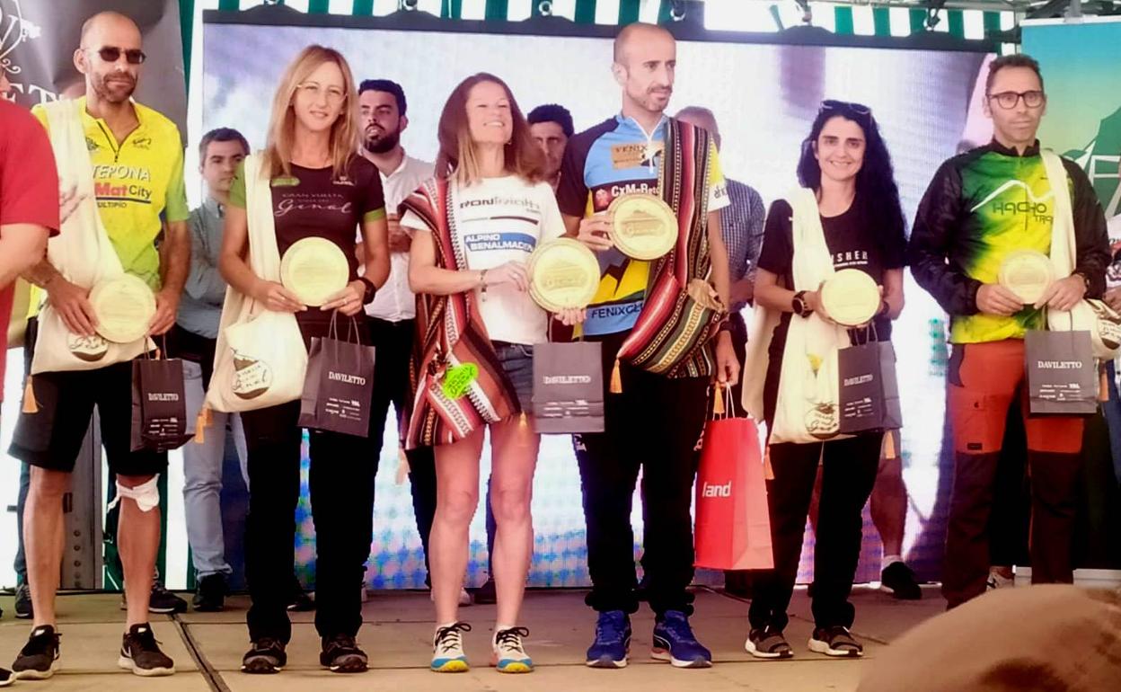 Lidia de la Calle completa un Ultra Trail en Málaga de 130 kilómetros