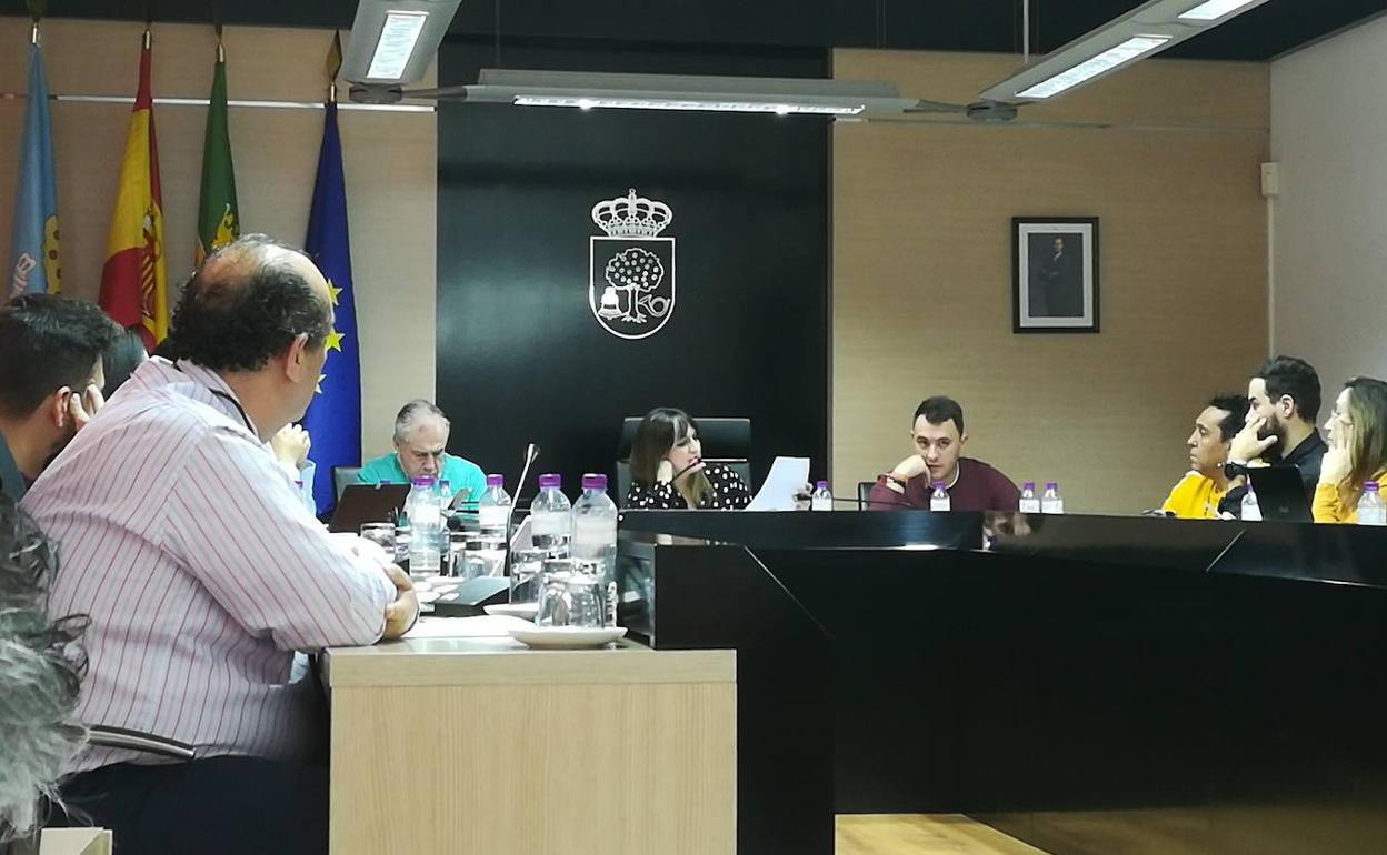 Pleno en el que se aprobaron los presupuestos del 2020 