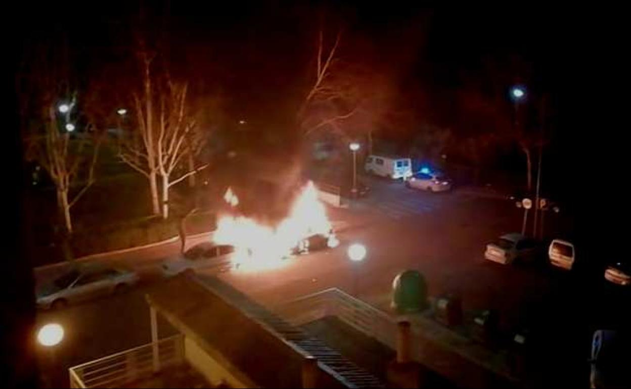 Imagen desde las viviendas del Molinillo 