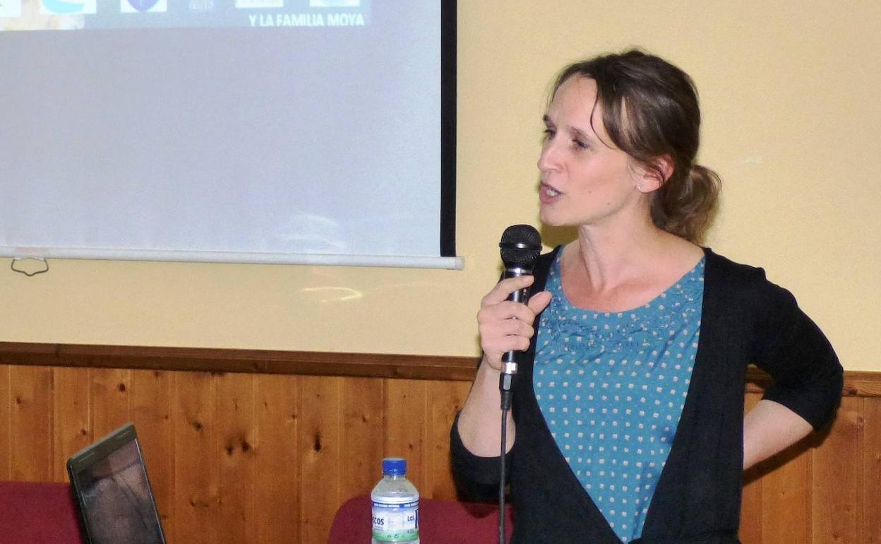 Sophie Gilotte en la Fundación Concha 