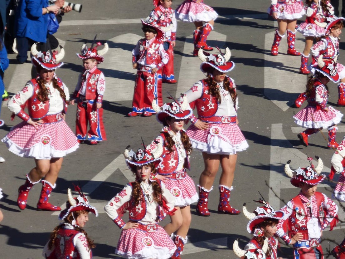Fotos: Desfile de carrozas y comparsas