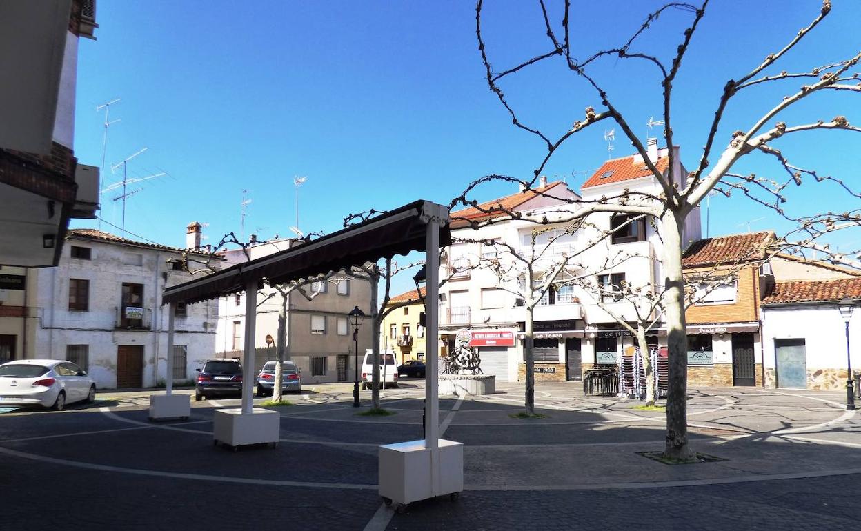 La plaza Vieja, vacía