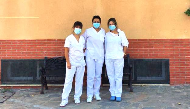 Las fundadoras de la empresa que gestionará la residencia de Casatejada 