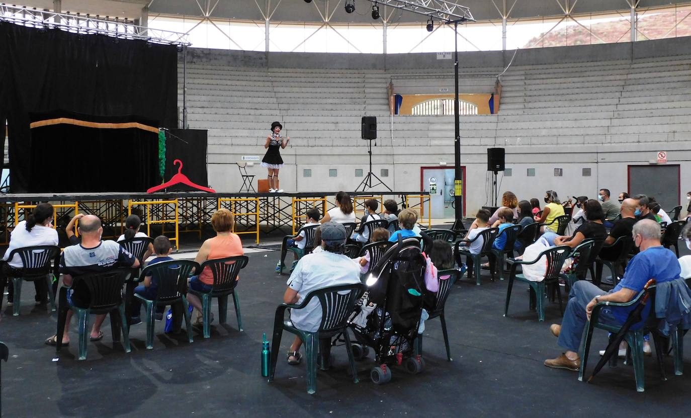 El edificio multiusos, escenario circense 