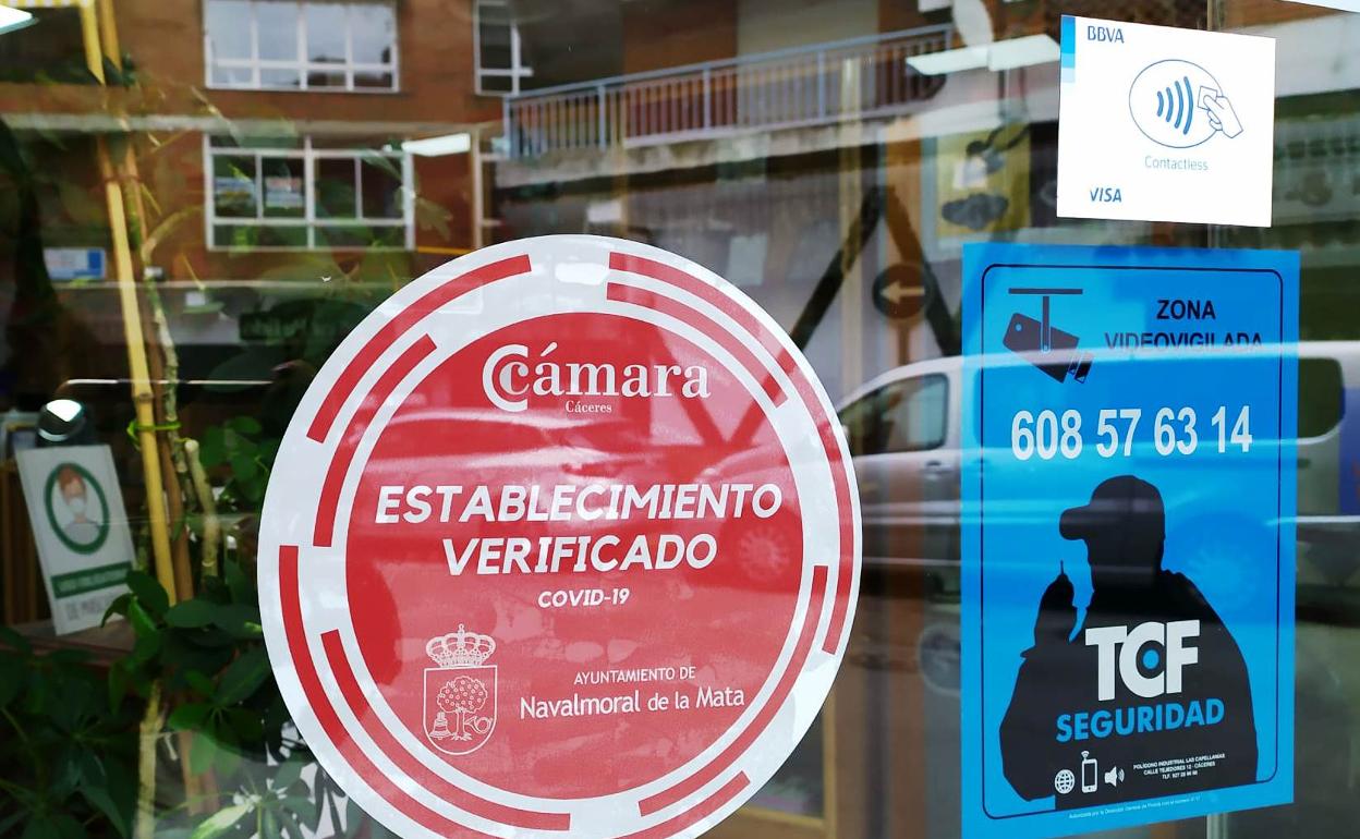 Cerca de cien tiendas han solicitado ya el sello 'Establecimiento Verificado Covid-19' de la Cámara de Comercio
