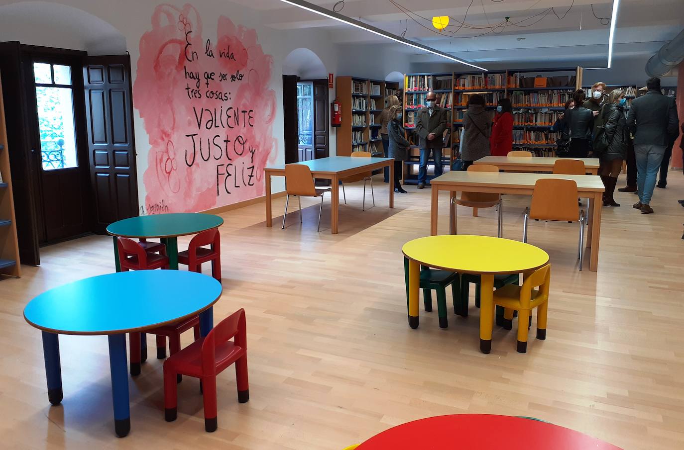 Nueva zona infantil de la biblioteca 