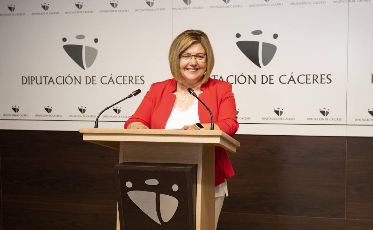 Fallece la alcaldesa de Romangordo y presidenta de la Diputación Provincial de Cáceres, Rosario Cordero