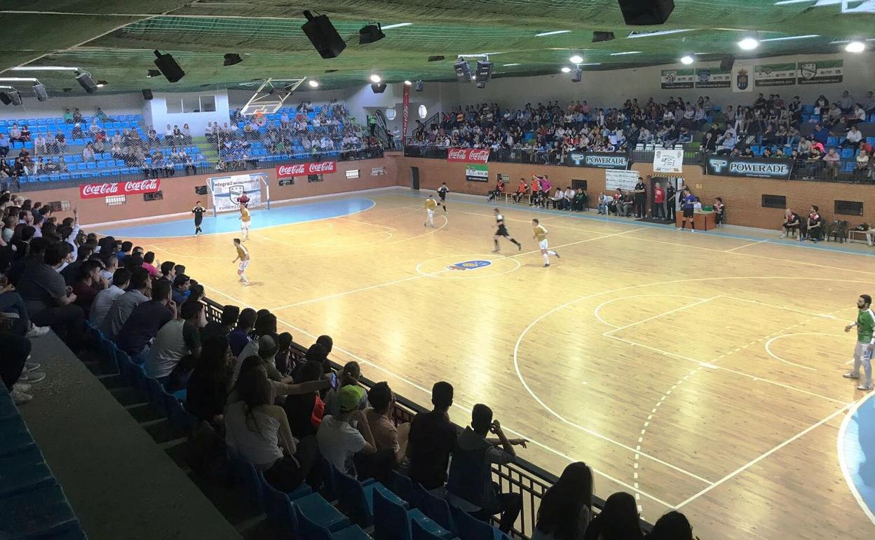 El pabellòn polideportivo en una imagen anterior a la pandemia 