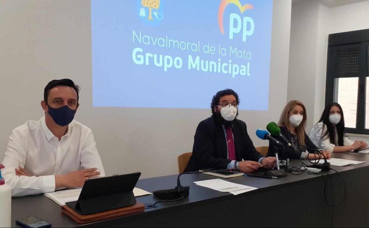 El grupo popular municipal casi al completo 