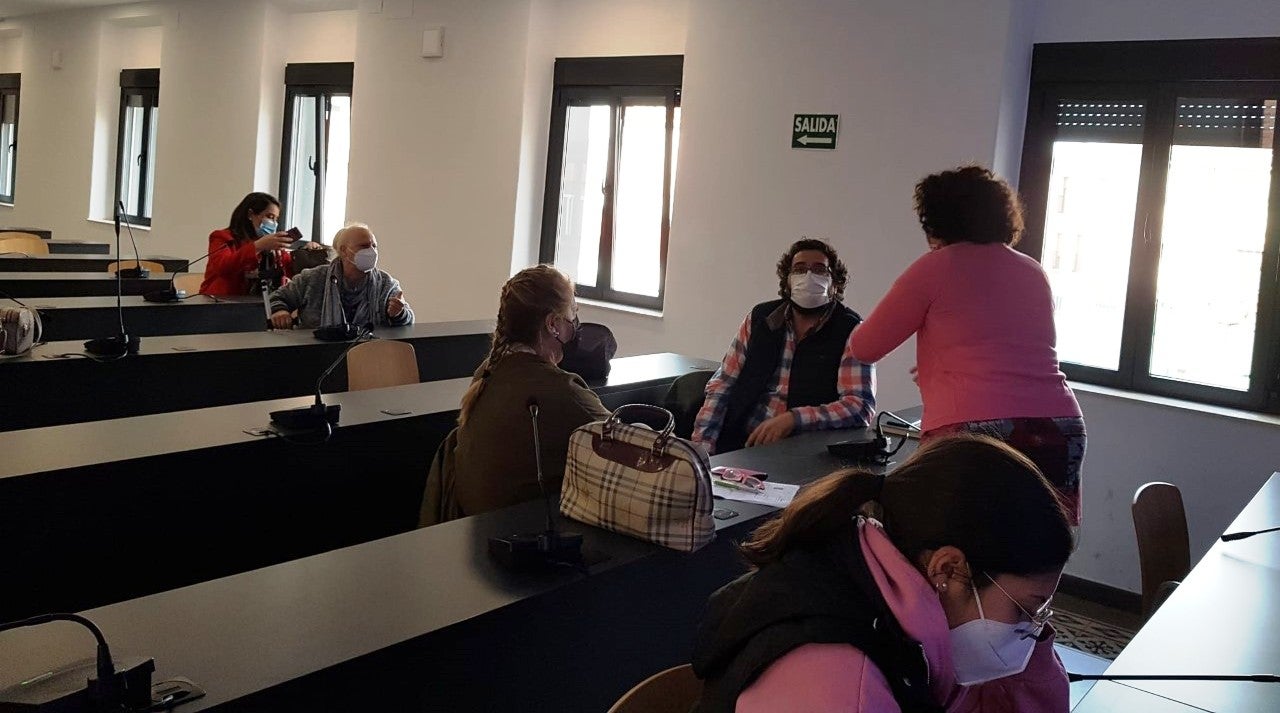 Jaime Vega en la reunión del Consejo Sectorial de las Mujeres 