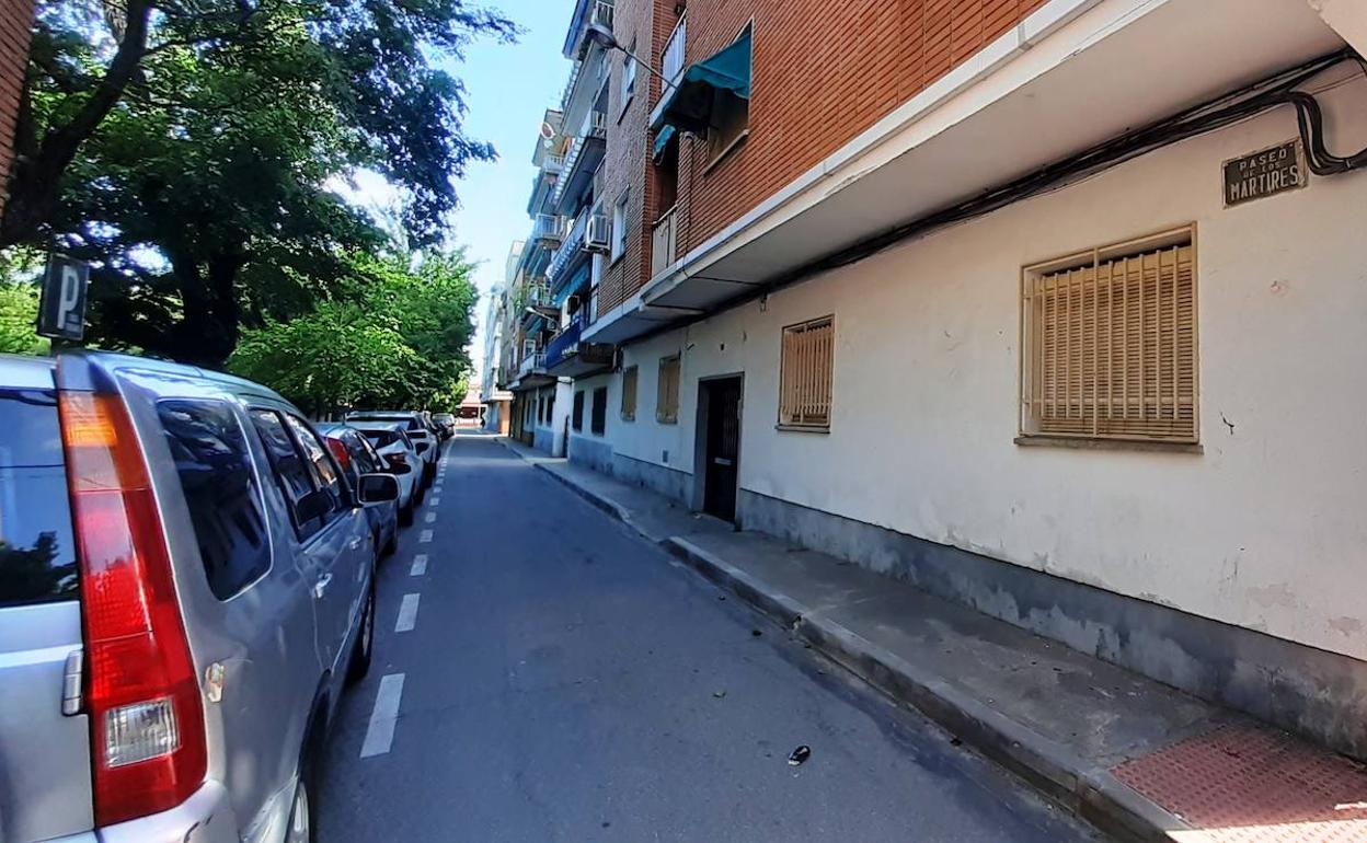 Calle de los Mártires, una de las vías que cambiará de nombre
