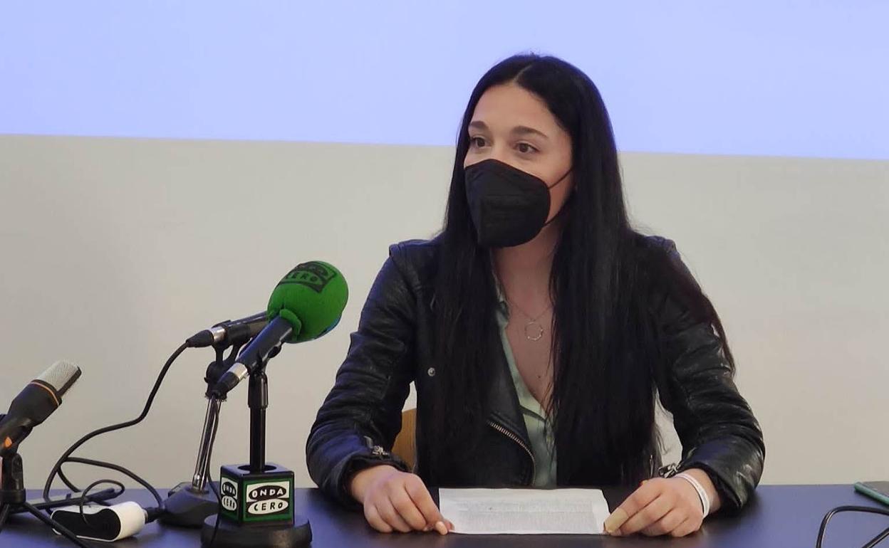 La concejala popular Iria Sánchez 