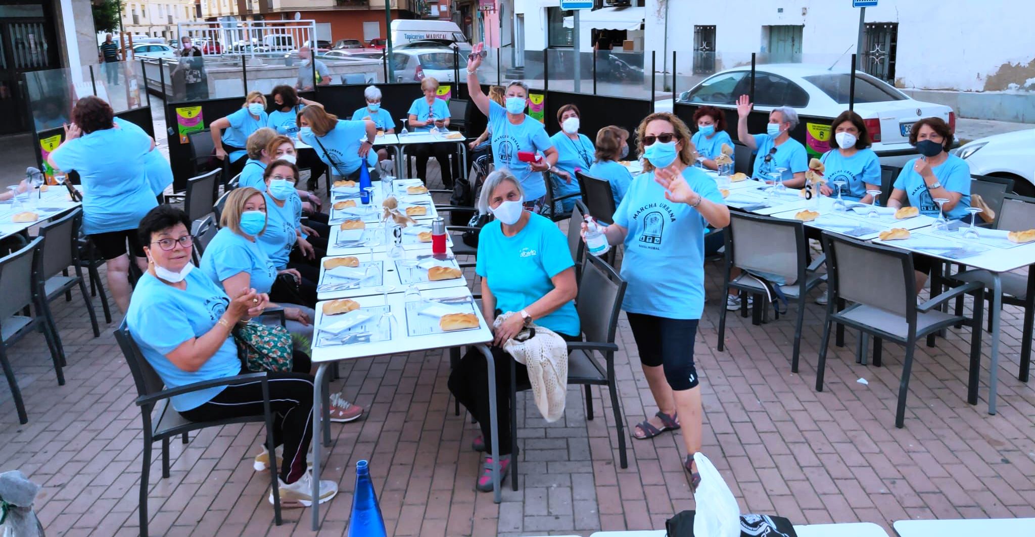 Ambiente durante la cena 