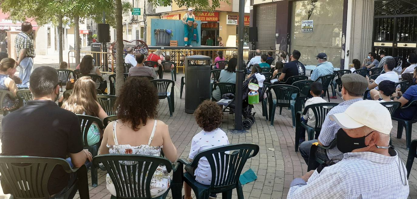 Los espectáculos infantiles se concentran en el Jardincillo 