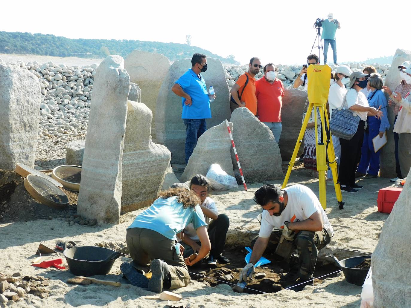 Fotos: Visita al dolmen de Guadalperal