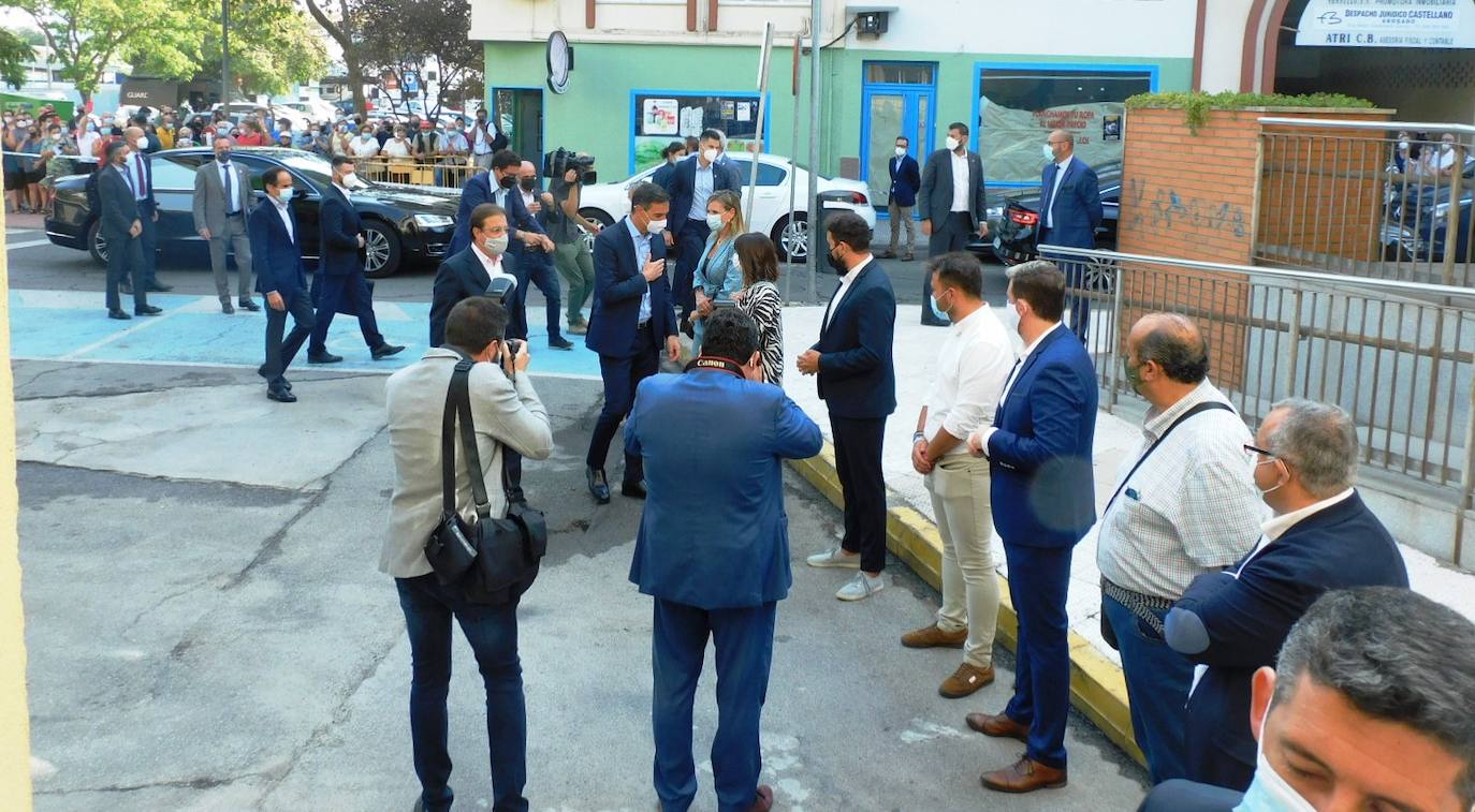 Fotos: Visita de Pedro Sánchez