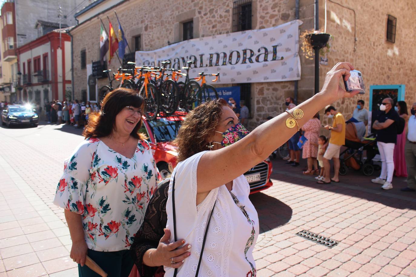 Fotos: Jornada histórica para el deporte moralo: inicio de etapa de la Vuelta Ciclista
