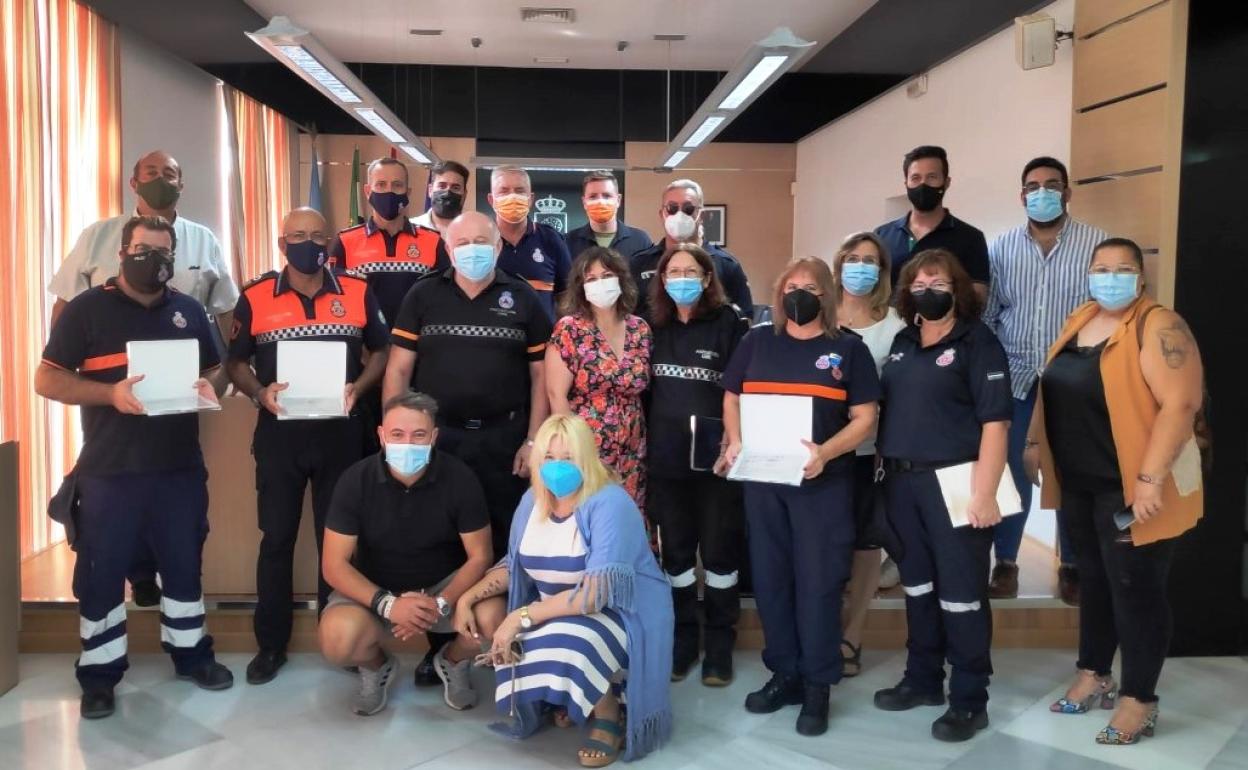 Reconocimiento municipal a los voluntarios de Protección Civil