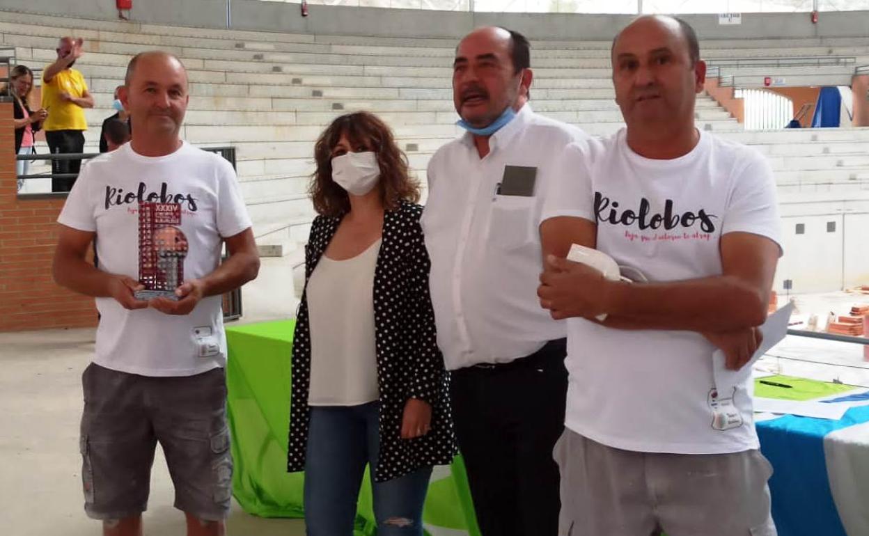 Una cuadrilla de Riolobos gana el XXXIV Concurso de Albañilería