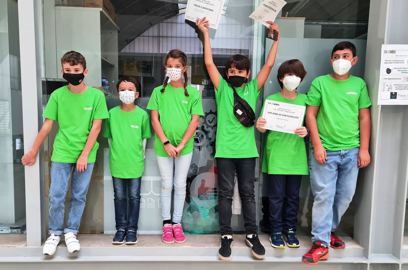 La representación morala al completo 