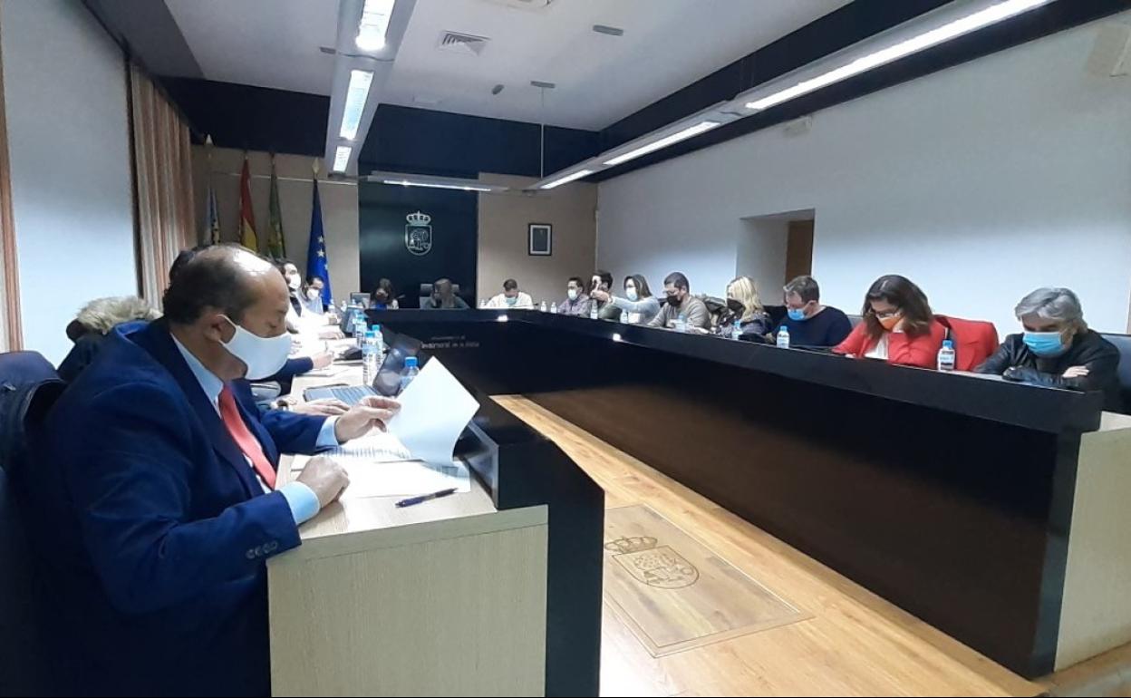 Pleno extraordinario celebrado el pasado viernes 