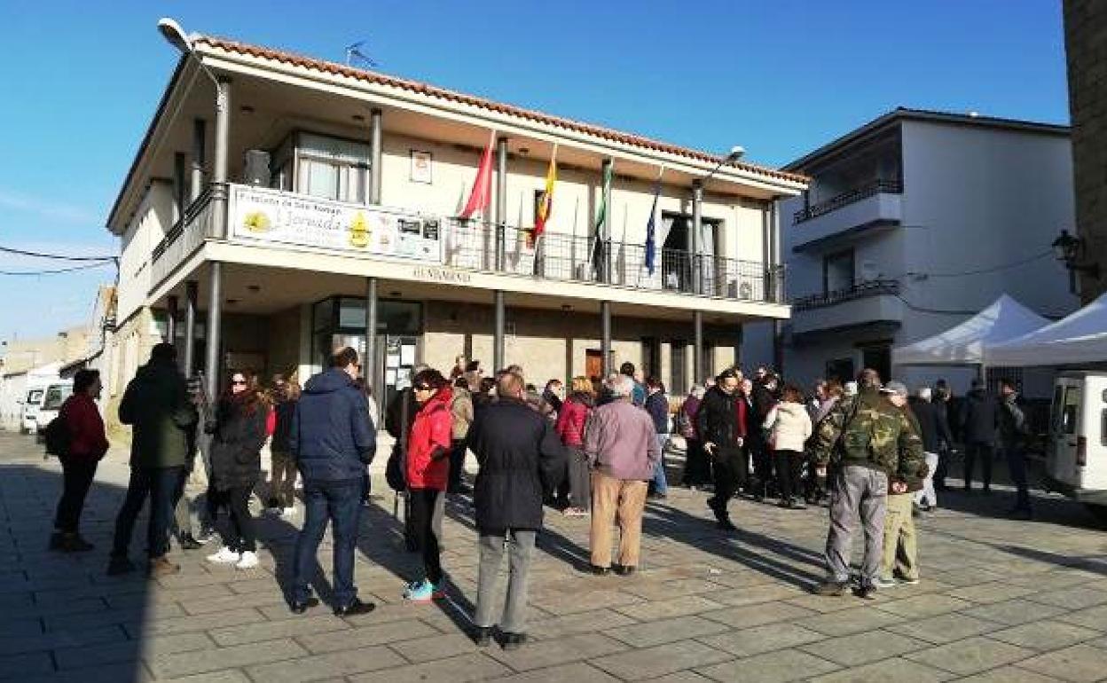 Peraleda de San Román, uno de lo seis pueblos de la comarca 