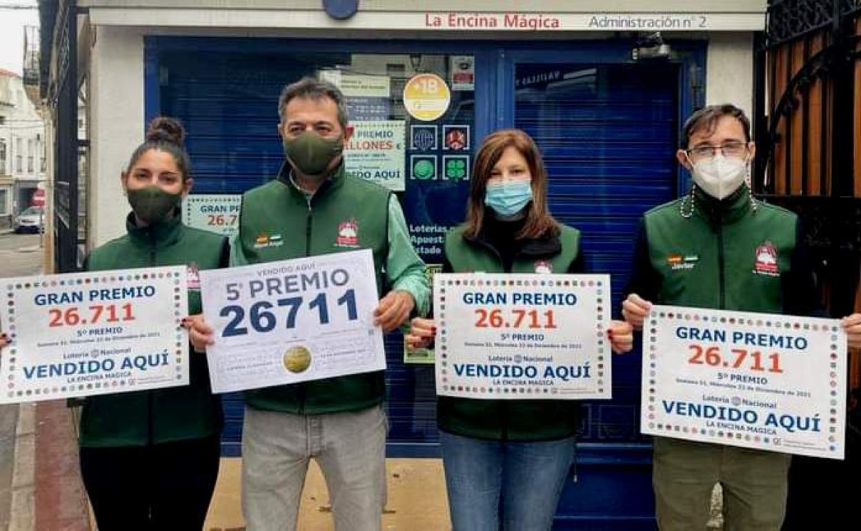 «Estamos en racha», decía, eufórico, Miguel Ángel Jiménez, responsable de La Encina Mágica