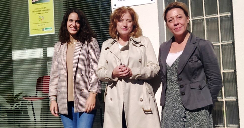 Equipo del servicio en Navalmoral 