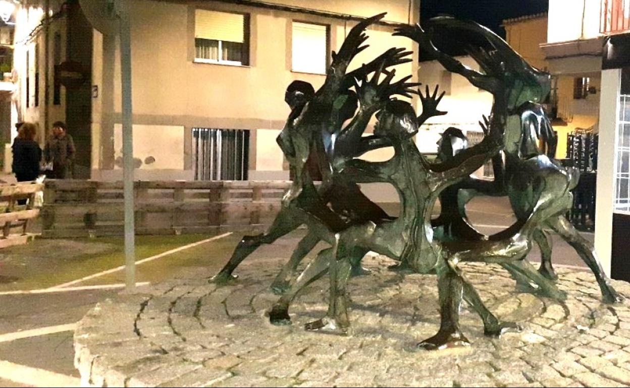 Escultura de Los Atlantes 