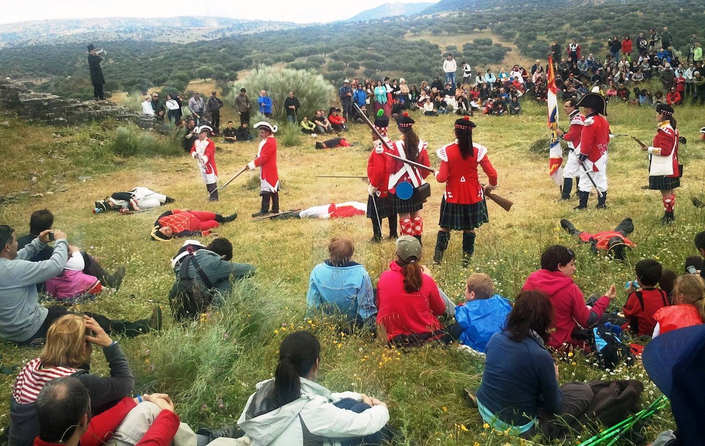 Recreación de la toma de Fort Napoleón 