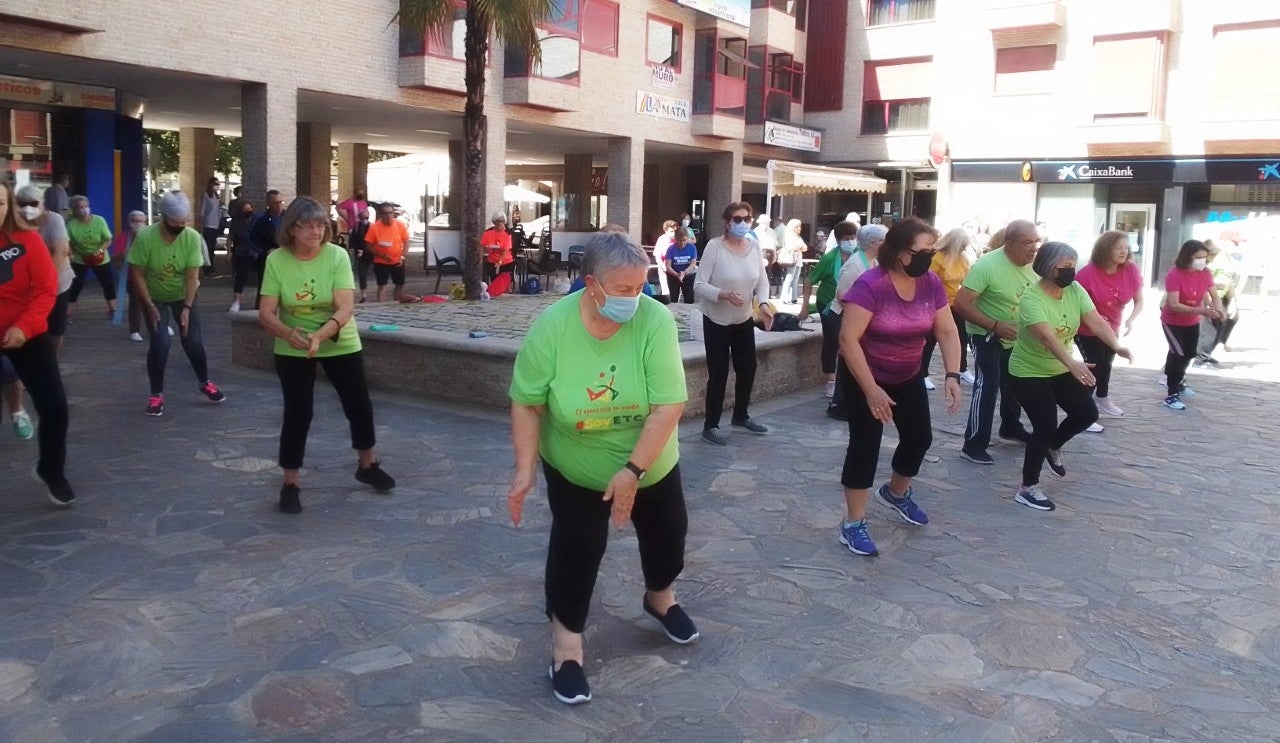 Demostración del programa 'El ejercicio te cuida' 