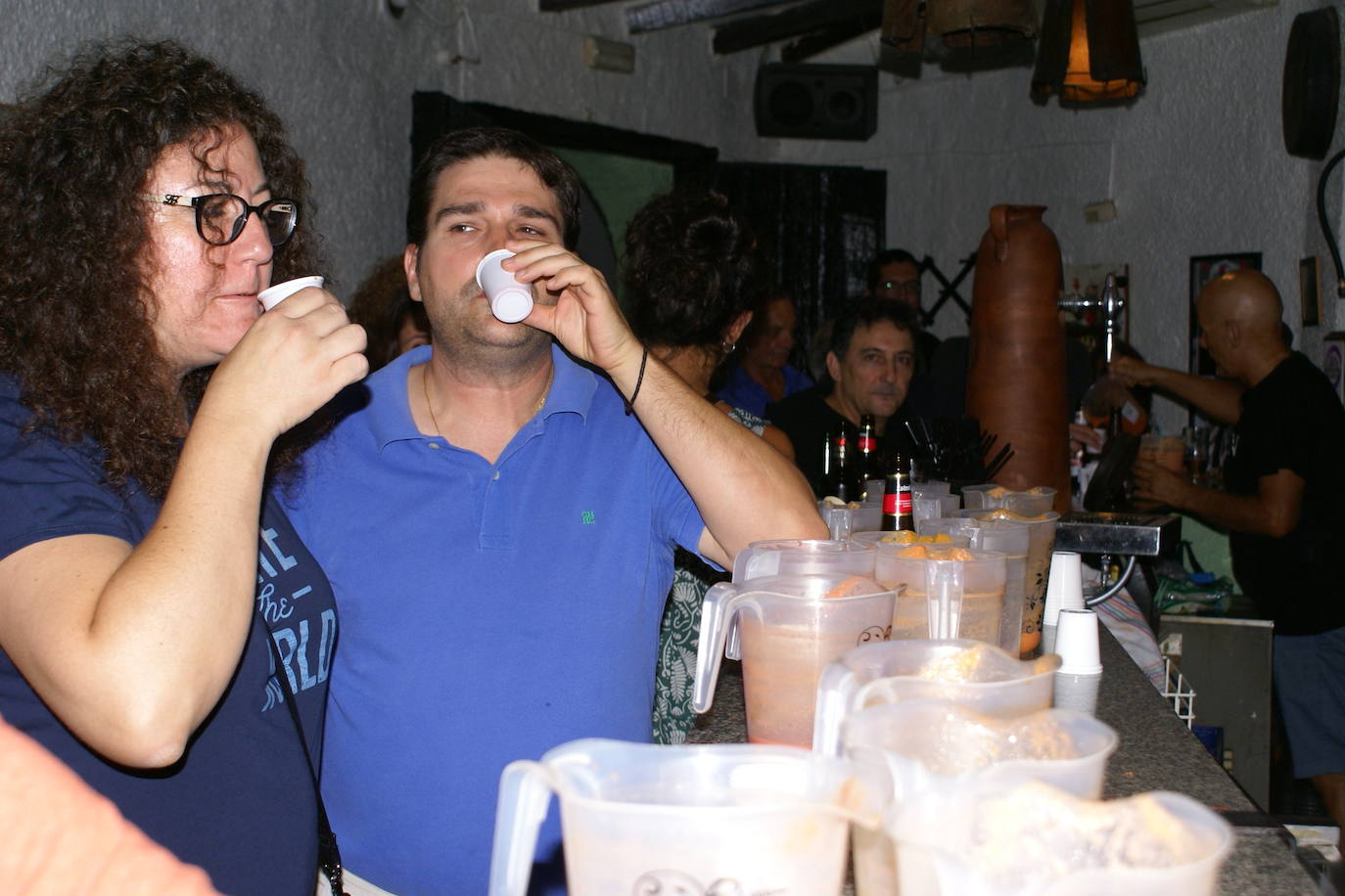 Participantes en una de las catas de gazpacho