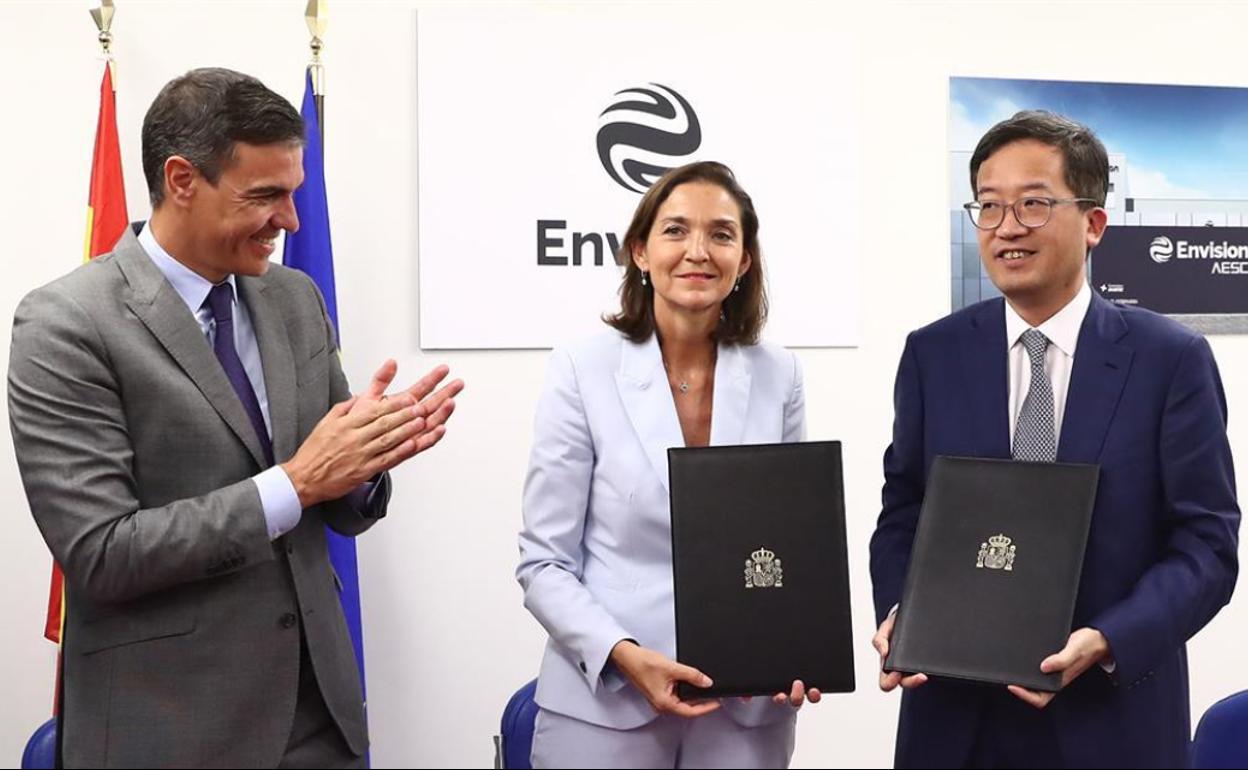 El propio presidente del Gobierno asistió a la firma del convenio 