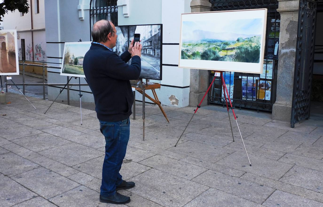 Fotos: Premio de Pintura Rápida 'Juan Núñez-Romero'