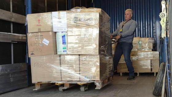 Recogen cerca de 7.000 kilos de alimentos para Turquía y Siria