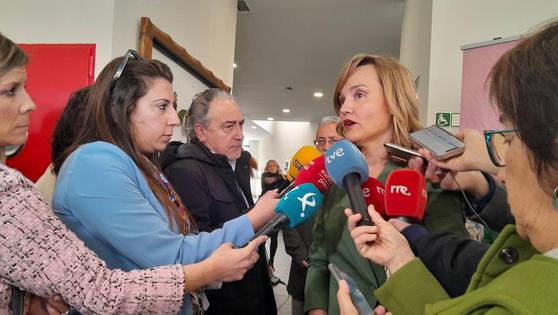 La ministra Pilar Alegría inaugura el I Congreso Nacional de la Escuela Rural