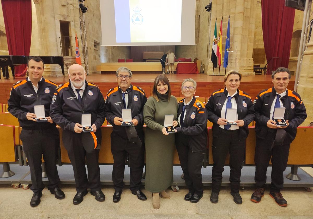 Reconocimiento a los voluntarios con motivo del día de la Protección Civil