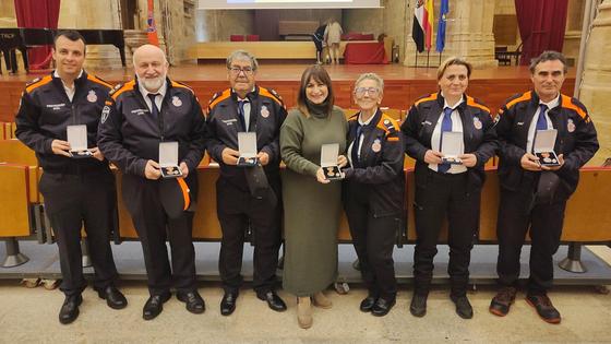 Reconocimiento a los voluntarios con motivo del día de la Protección Civil