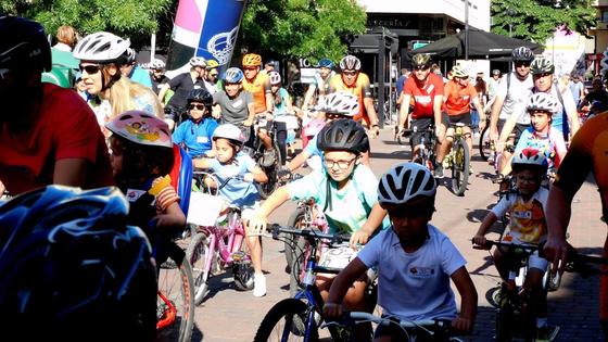 Las bicicletas 'toman' el centro de Navalmoral