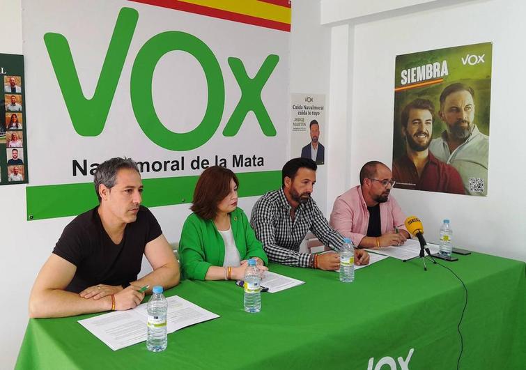 VOX propone un programa «realista que se ajusta a las posibilidades económicas del Ayuntamiento»