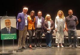 Acto celebrado por Levanta en la casa de cultura